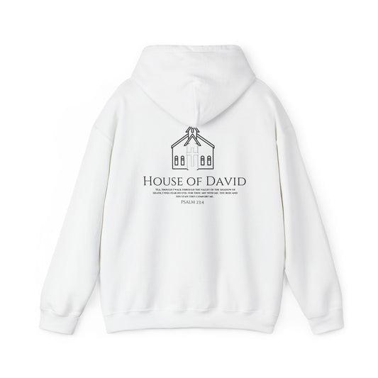 House Of David Hoodie | Church-Psalm 23:4 Edition