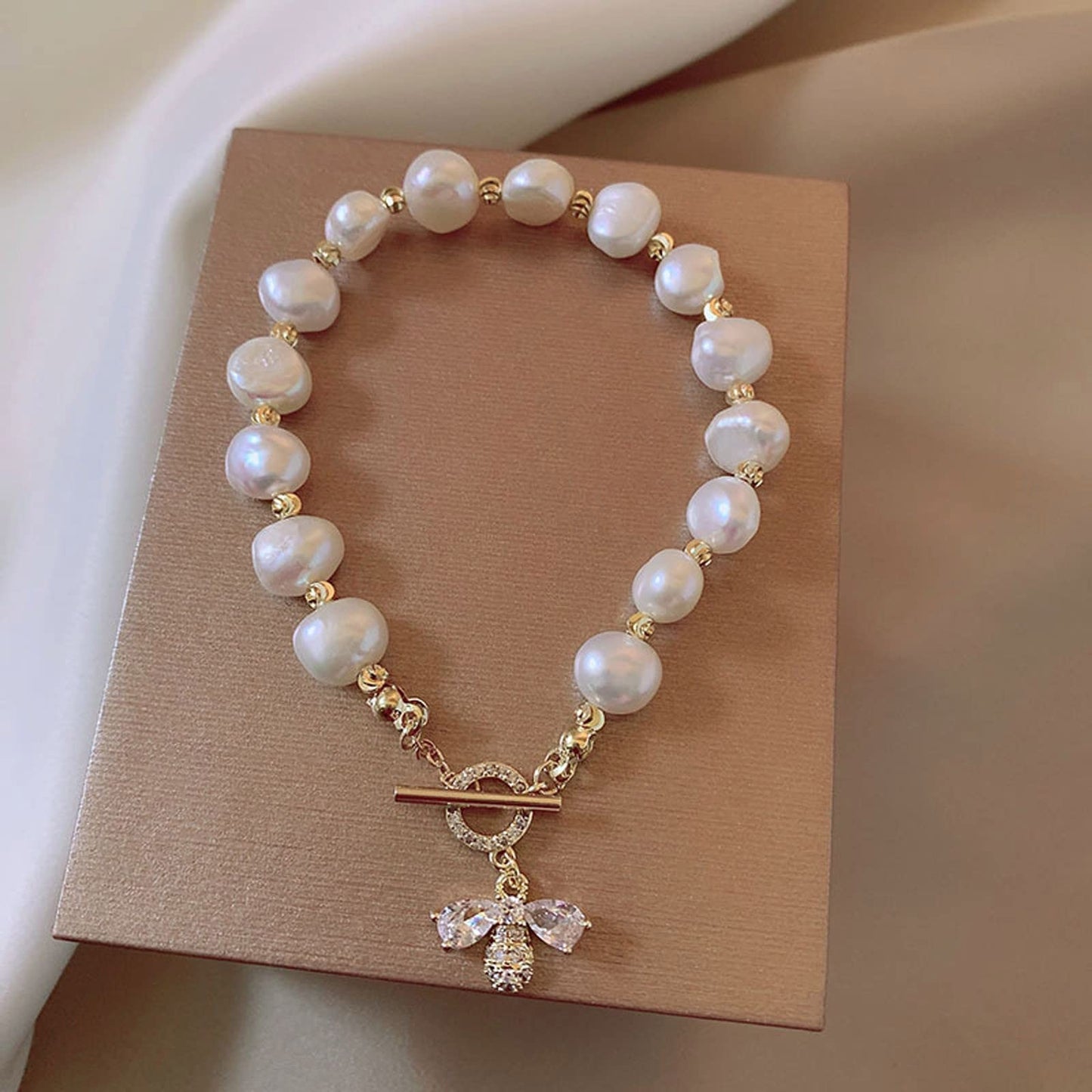 HoD | Special Pearl Bracelets for Women 2025 Layered Lucky Bead Jade Pure Handmade Vintage Stylish Strand Wedding Gifts Jewelry for Brides